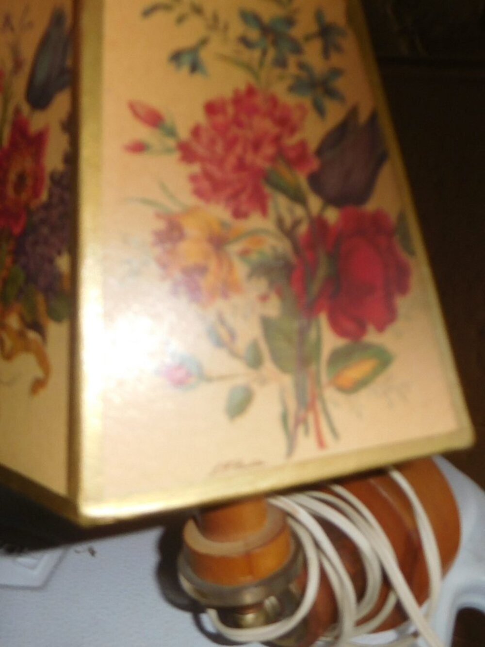Vintage Wooden Wall Sconce